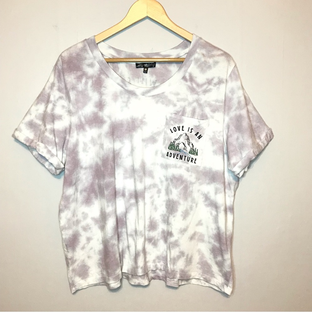 Yosemite Graphic Tie Dye T-Shirt Size 1X Attitude Not Included Outdoor Adventure